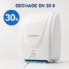 Επαγγελματικό Στεγνωτήριο Χεριών 2100 W ABS Λευκό — Στέγνωμα 30 δευτ