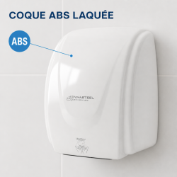 Επαγγελματικό Στεγνωτήριο Χεριών 2100 W ABS Λευκό — Στέγνωμα 30 δευτ