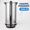 Επαγγελματικός Καφετιέρα 14 L 100 Φλιτζάνια 1650 W Inox
