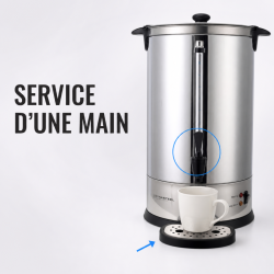Επαγγελματικός Καφετιέρα 14 L 100 Φλιτζάνια 1650 W Inox