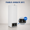 Θετική Ψυγείο Ντουλάπα 380 L 0/+8°C Πλήρης Πόρτα