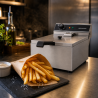 Professional Deep Fryer 10 L 3000 W Stainless Steel — Thermostat