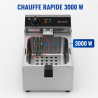 Επαγγελματική Φριτέζα 10 L 3000 W Inox — Θερμοστάτης