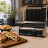 Grill Panini Pro 2200 W Ραβδωτό 340x220 mm Inox
