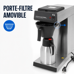 Professional Coffee Maker 2 L Stainless Steel AISI 304 — CHR Filter