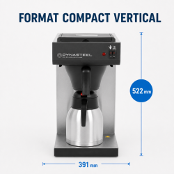 Professional Coffee Maker 2 L Stainless Steel AISI 304 — CHR Filter