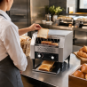 Επαγγελματικός Τοστιέρας Μεταφορέας 2200 W Inox — Dynasteel