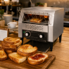 Επαγγελματικός Τοστιέρας Μεταφορέας 2200 W Inox — Dynasteel