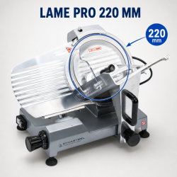 Φέτα Τυριού Pro 220 mm 120 W με Βαρύτητα