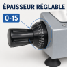 Φέτα Τυριού Pro 220 mm 120 W με Βαρύτητα