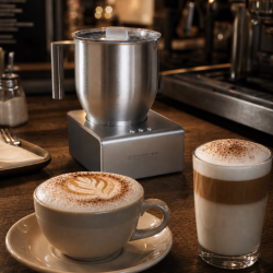 Milk Frother 0.4 L 650 W Stainless Steel – Dynasteel