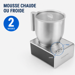 Milk Frother 0.4 L 650 W Stainless Steel – Dynasteel