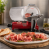 Μηχανή Κοπής Ζαμπόν Βαρύτητας 250 mm 150 W Αλουμίνιο