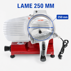 Μηχανή Κοπής Ζαμπόν Βαρύτητας 250 mm 150 W Αλουμίνιο