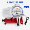 Μηχανή Κοπής Ζαμπόν Βαρύτητας 250 mm 150 W Αλουμίνιο