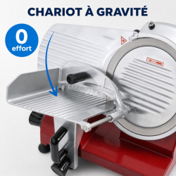 Gravity Ham Slicer 250 mm 150 W Aluminum