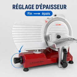 Μηχανή Κοπής Ζαμπόν Βαρύτητας 250 mm 150 W Αλουμίνιο