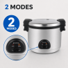 Professional Rice Cooker 12 L 2850 W Stainless Steel — CHR
