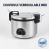 Professional Rice Cooker 12 L 2850 W Stainless Steel — CHR