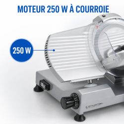 Trancheuse à Jambon Pro 300 mm 250 W à Gravité