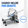 Trancheuse à Jambon Pro 300 mm 250 W à Gravité