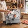 Trancheuse à Jambon Pro 250 mm 150 W à Gravité