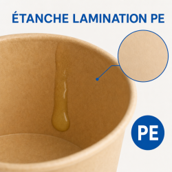 Μπολ Σαλάτας Kraft 1000 ml Ø 150 mm - Παρτίδα των 300