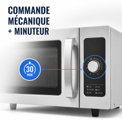 Επαγγελματικός Φούρνος Μικροκυμάτων 25 L 1000 W Μηχανικός