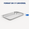 Bac Gastro GN 1/1 Inox 40 mm - 4 L - Cuisine Pro