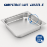 Bac Gastro GN 2/3 Inox 65 mm 5,5 L — Bac Gastronorme Pro