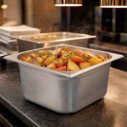 Bac Gastro GN 2/3 Inox 18 L - Βάθος 200 mm