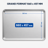 Plaque de Présentation Aluminium 660 x 457 mm Rectangle