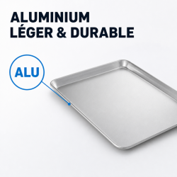 Plaque de Présentation Aluminium 660 x 457 mm Rectangle