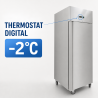 Armoire Réfrigérée Positive 650 L Inox GN 2/1 Ventilée