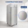 Armoire Réfrigérée Positive 650 L Inox GN 2/1 Ventilée