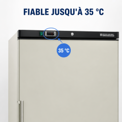Καταψύκτης Ανοξείδωτος 510 L Αερόψυκτος -18/-22 °C