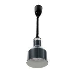 Black Dynasteel Heat Lamp - Keeps warm for professionals