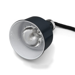 Black Dynasteel Heat Lamp - Keeps warm for professionals