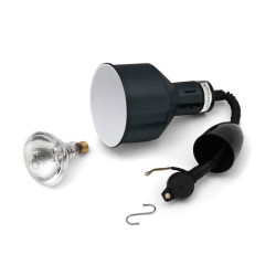 Lampe Chauffante Noire Dynasteel - Maintien chaud pour professionnels