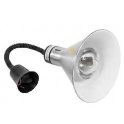 Silver Conical Heat Lamp Dynasteel - Keeps food warm for catering professionals