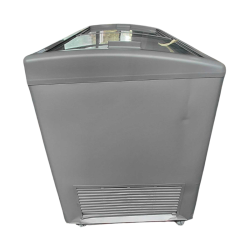 Καταψύκτης Όψης Inox με Συρόμενες Γυάλινες Πόρτες - 500 L - TENSAI