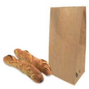 Sacs SOS en Kraft Brun - 22 x 14 x 38 cm - Lot de 500