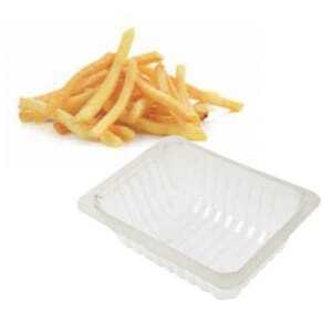 Translucent French Fries Trays - 25 cl - Pack of 250