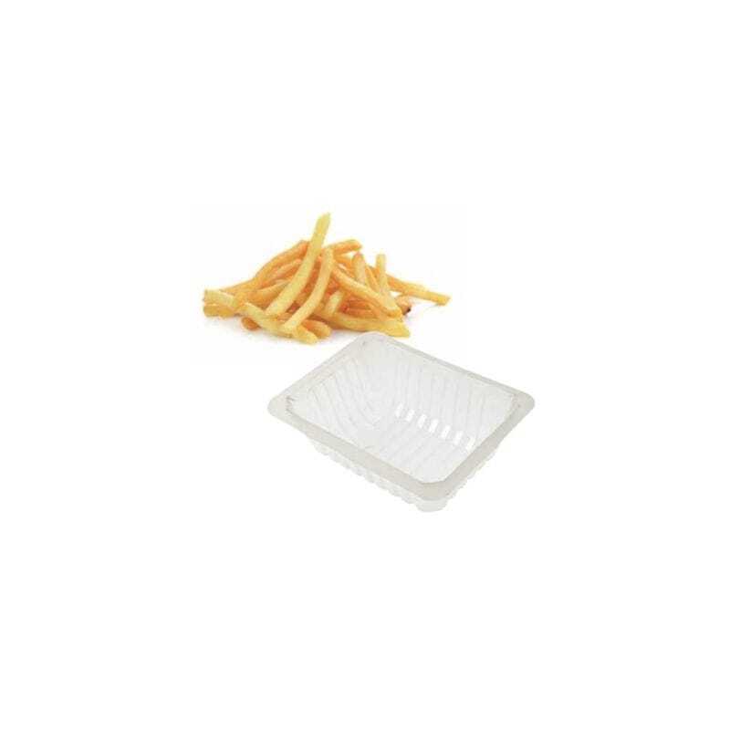 Translucent French Fries Trays - 25 cl - Pack of 250