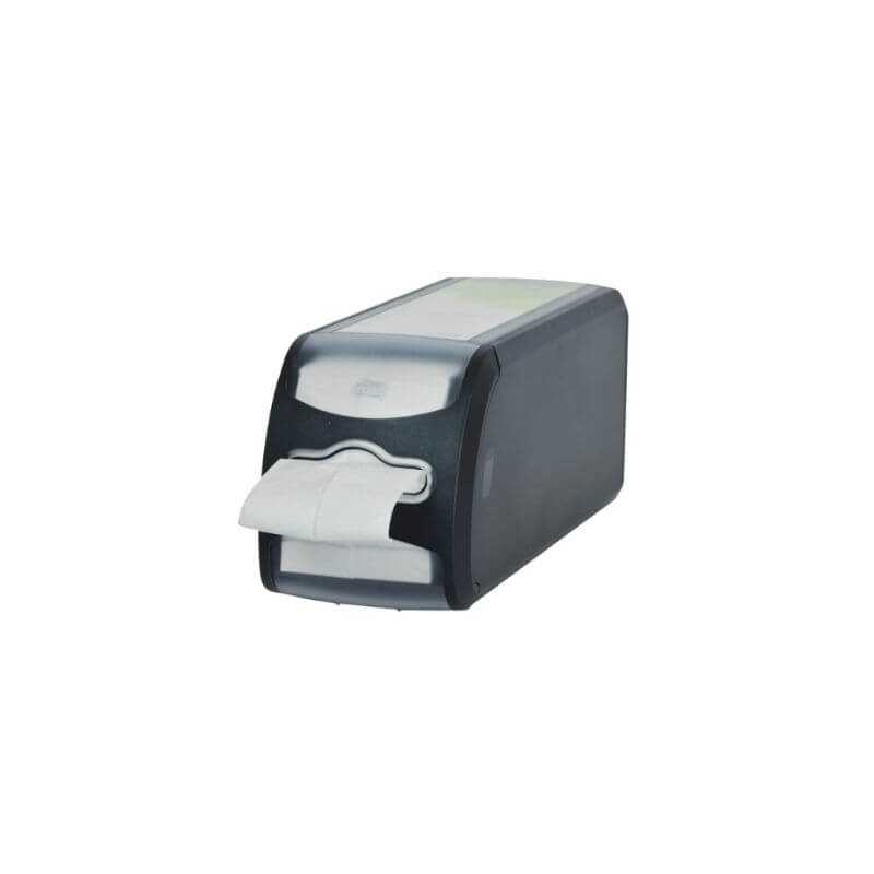 Tork Xpressnap Fit® Black Counter Dispenser: Towel and space savings Tork Xpressnap Fit® Black Counter Dispenser: Towel and space savings