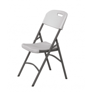 Αναδιπλούμενη καρέκλα - Ανοιχτό γκρι - HENDI