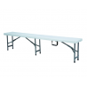 Banc Pliable Blanc - HENDI