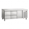 Refrigerated Table 1/1GN - 4 Drawers - 1 Door - 1 Shelf - Bartscher