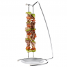 Skewer Holder 2 Places in Stainless Steel - Tellier