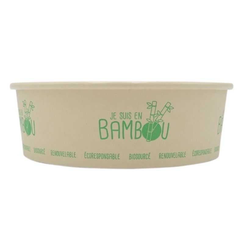 Bamboo Salad Bowl - 480ml - Pack of 50